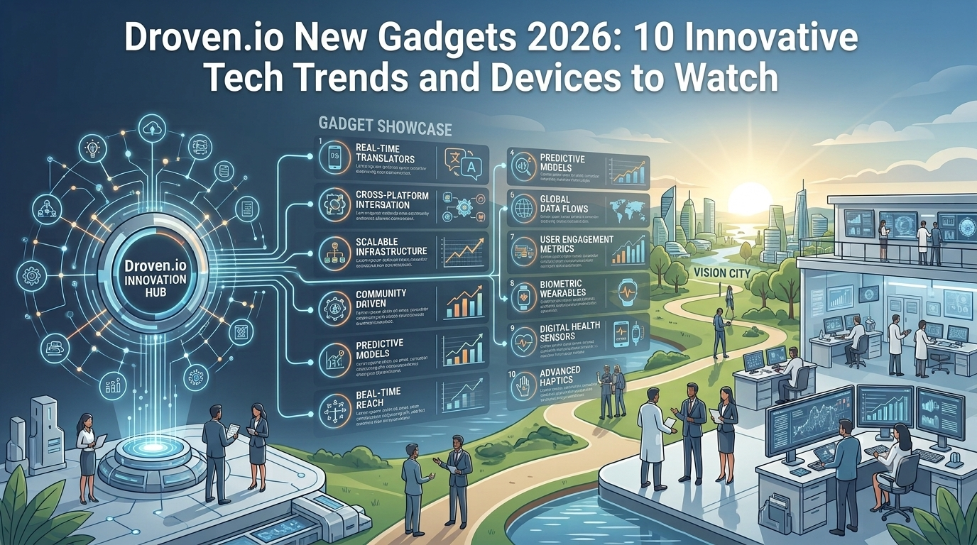 Droven.io New Gadgets 2026: 10 Innovative Tech Trends and Devices to Watch