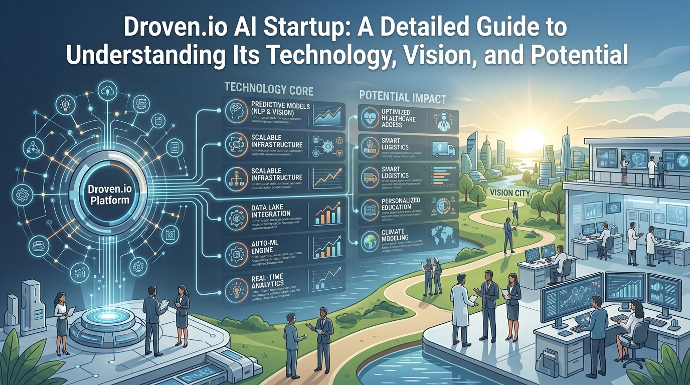 Droven.io AI Startup: A Detailed Guide to Understanding Its Technology, Vision, and Potential