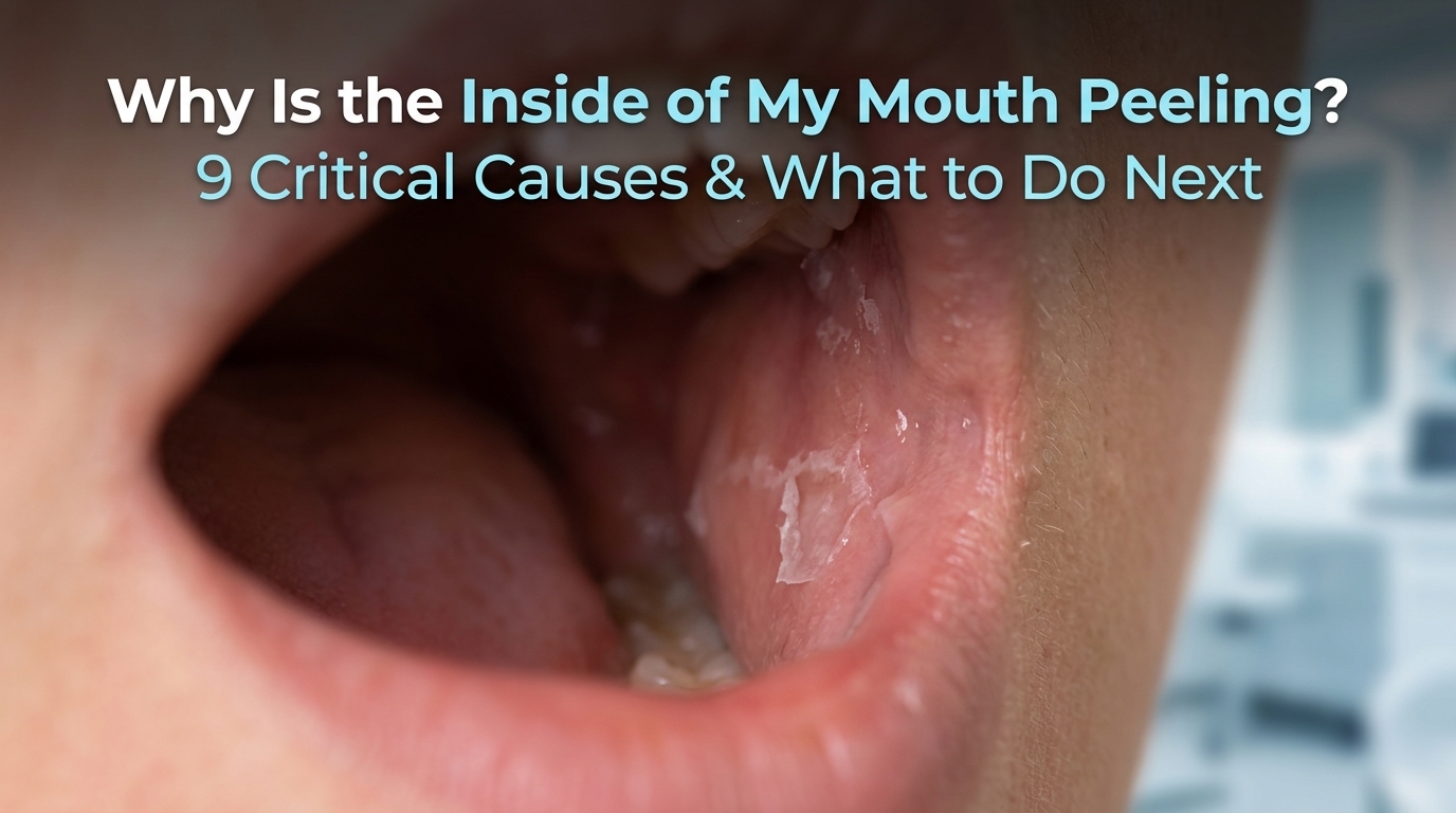 Why Is the Inside of My Mouth Peeling? 9 Critical Causes & What to Do Next