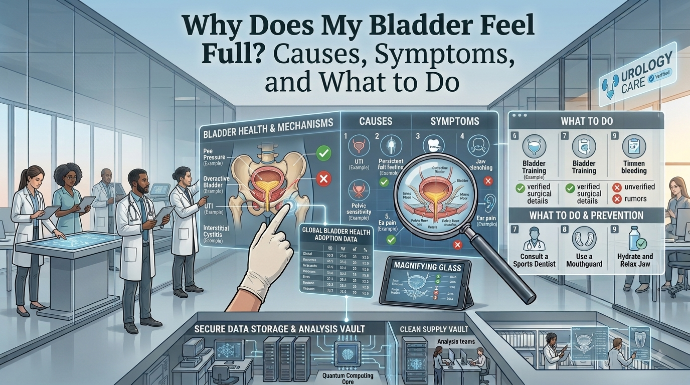 Why Does My Bladder Feel Full? Causes, Symptoms, and What to Do