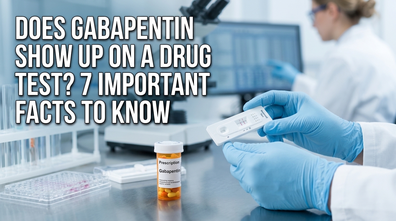Does Gabapentin Show Up on a Drug Test? 7 Important Facts to Know