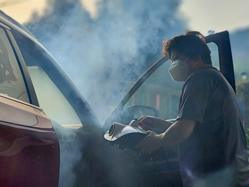 Why Does It Smell Like Gas in My Car? covering fuel-system leaks, damaged hoses, injector problems, gas vapors, exhaust faults, and safety concerns.